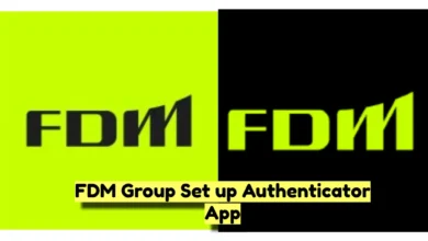 FDM Group Set Up Authenticator App